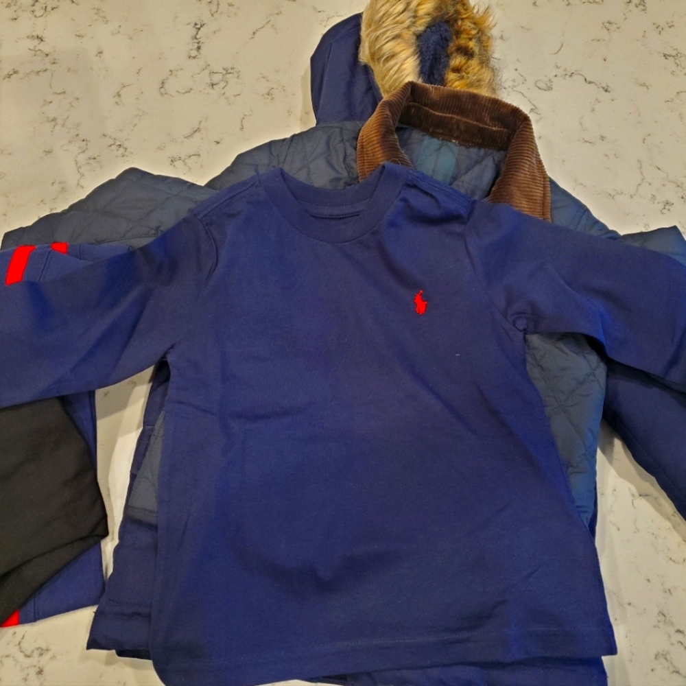 Navy Blue Ralph Lauren Long Sleeve Shirt